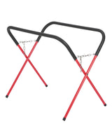 Garvee Portable Workbench Folding Work Stand Heavy-Duty Automotive Fender Bumper Stand 3.3ft x 2.6ft Adjustable Padded Powder-Coated Rubber Feet - Black