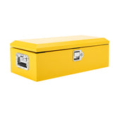 Garvee 30"X13"X10" Steel Truck Bed Tool Box, Diamond Plate, Side Handle & Lock Keys, Pickup Truck, Compact, Black