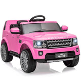 Garvee Ride - P Series: 12V, 4.5 MPH, Remote Control, Music Player, MP3, LED Lights, USB, FM Radio, Pink, Ages 3-8 - pink