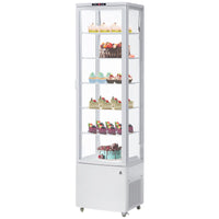 GARVEE commercial display refrigerator 10.52 cu.ft. LED light white for bakery