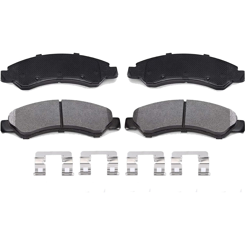 Garvee MERXENGrear Brake Pads with Hardware, 4 PCS Ceremic Brake Pads Set fit for LEXUS HS250h 2010-2012 All Models, SCION xD 2008-2014 All Models, TOYOTA COROLLA 2009-2019 All Models