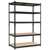 Garvee Storage Shelves, 5-Tier Adjustable Metal Shelving Units for Storage, Heavy Duty 2000lbs Capacity, Storage Rack Shelving Metal Organizer, Pantry Shelves Utility Shelf for Garage Warehouse