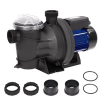 Garvee 1.1HP In/Above Ground Single Speed Pool Pump,800W/115V, 3962GPH, High Flow, Powerful Self Primming Swimming Pool Pumps with Filter Basket, Low Noise