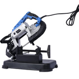 Garvee High Performance Portable Band Saw 10A 1100W Motor 5" Cutting Capacity Stainless Steel Base Woodworking Metalworking