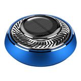 Garvee Car Air Freshener Solar Automatic Rotation Essential Oil Diffuser Blue For Office And Home