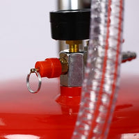 Garvee 8 Gallon Portable Waste Oil Drainer, Adjustable Pneumatic Fluid Drain Tank with Wheels & Funnel for Car and Truck Oil Changes