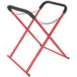 Garvee 36"x31"x41" Portable Workbench - Folding Heavy-Duty Automotive Fender Bumper Stand with Adjustable Padded Support, Powder-Coated Black, 1 Pack - Black