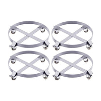 Garvee 55 Gallon Drum Dolly, 1000lbs Capacity w/ 4 Swivel Casters