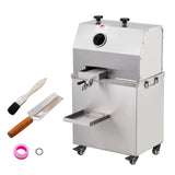 Garvee Sugarcane Juicer, 800W Sugarcane Juicer with 3 Stainless Steel Drums, 2.4-inch Large Inlet, Wheeled Sugarcane Juicer, 661LBS/H, Suitable for Home/Commercial Use - 