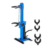 Garvee Hydraulic Shock Spring Compressor Heavy Duty Foot-Operated Coil Spring Compressor Tool Universal Fit Cars SUVs Trucks Blue - Blue