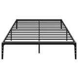 Garvee 14 Inch Metal Platform Full Bed Frame, Steel Slat Support Full Size Bed Platform, Mattress Foundation, Easy Assembly, No Box Spring Needed, Black - Black