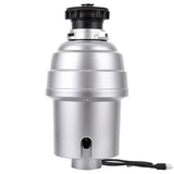 Garvee Garbage Disposal 1 Hp, Continuous Feed Noise Insulation Food Waste Disposal, Stainless Steel 4 Stage Grinding, With Dishwasher Connection, Splash Guard, Elbow, for Kitchen Sink, Silver - Silver