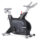 Garvee Quiet Electromagnetic Resistance Stationary Bike for Home, Excercise Bike with Wheels for Easy Mobility, Indoor Cycling Bike with Adjustable Comfortable Seat, 32 Levels of Adjustable Resistance, Black - Black