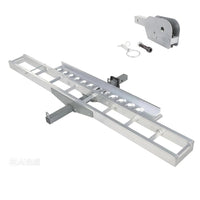 Garvee 500lbs Motorcycle Tow Hitch,Dirt Bike Transport Rack for Motorcycle,Bicycle,Scooter Iron Build & 4 Straps - Secure Transport Platform Dirt Bike Hauler Hitch Mount Rack with Ramp