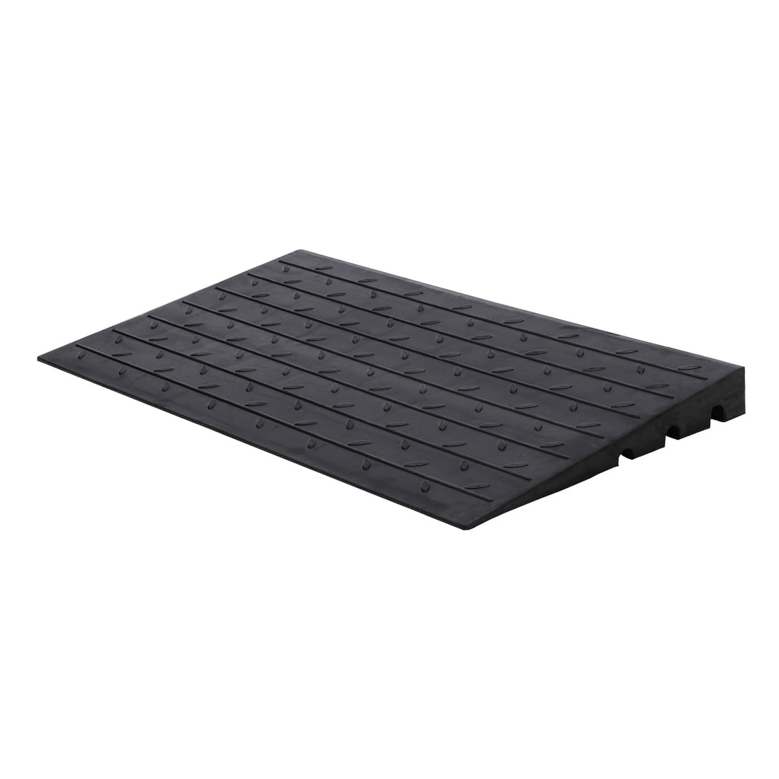 Garvee 24x42x4 Inch - Heavy Duty Rubber Curb Ramp 4" Rise Height for Driveways - Trucks, Buses, Wheelchairs