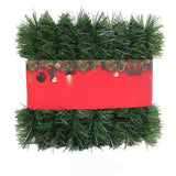 Garvee Guirnalda de Navidad, guirnalda suave no iluminada, decoraciones de Navidad, 10 pies, 16.8 pies, 33.8 pies, vegetación artificial para decoración de Navidad en interiores y exteriores - 5 metros verde