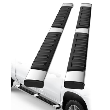 Garvee 6" Boards: 19-23 Silverado/Sierra 1500, 20-24 Model Fit - Silver / Stainless Steel