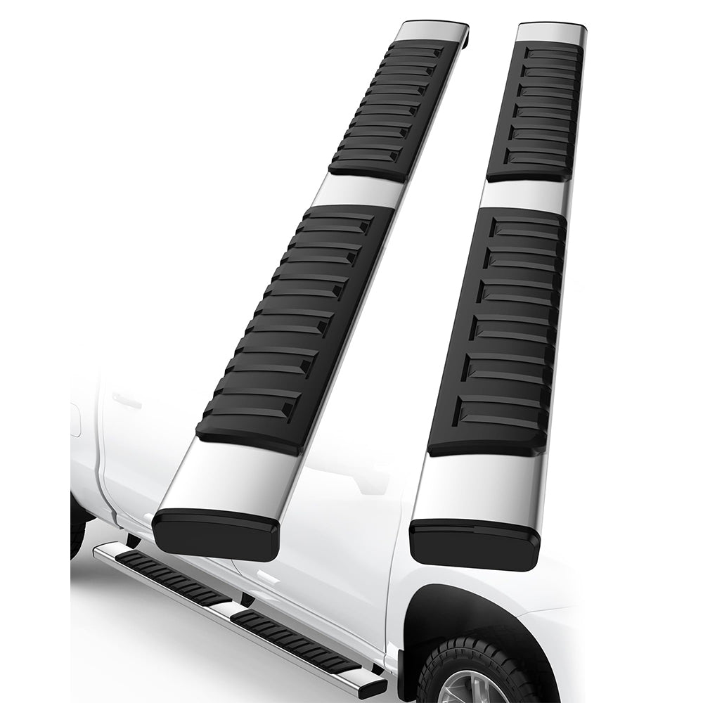 Garvee 6" Boards: 19-23 Silverado/Sierra 1500, 20-24 Model Fit - Silver / Stainless Steel