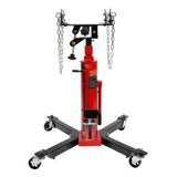 Garvee Transmission Jack 1100 LBS 2-Stage Hydraulic Telescopic Stand High-Grade Steel Precise Positioning Garage/Shop Lift Hoist