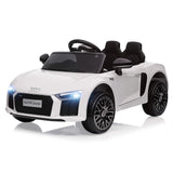 Garvee Ride - P Series: 12V Power Battery Electric Vehicles for 3-7 Toddlers, Licensed Toy Car with Remote Control, MP3 Player - White - White
