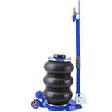 Garvee Air Bag Jack, 5 Ton/11000 lbs Triple Bag Air Jack, Portable Air Bag Jack Lift up to 17.7 inch/450 mm, Pneumatic Jack With Adjustable Long Handles, Airbag Jack For Cars Home Garage Repair, Blue