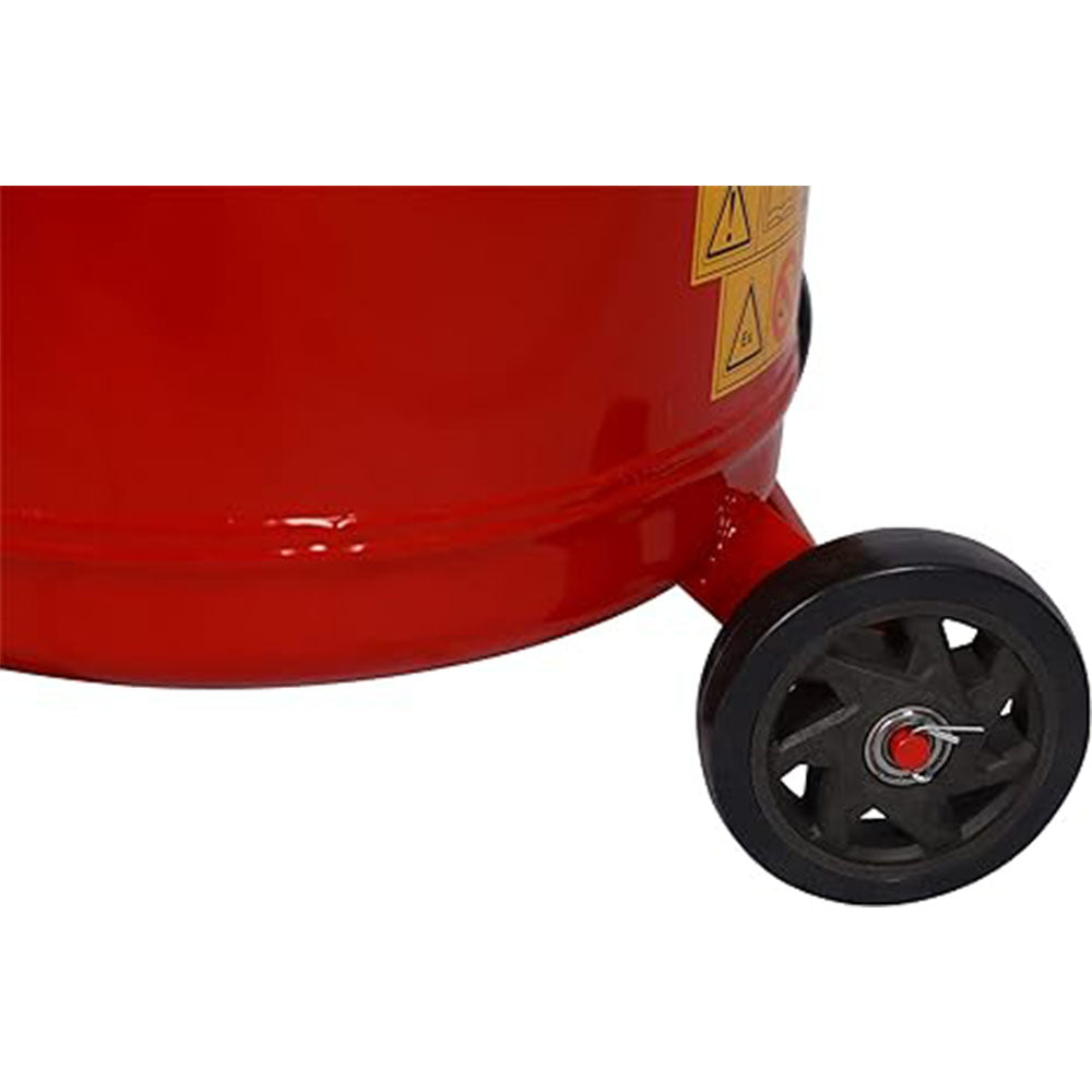 Garvee 8 Gallon Portable Waste Oil Drainer, Adjustable Pneumatic Fluid Drain Tank with Wheels & Funnel for Car and Truck Oil Changes