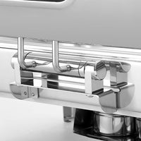 Garvee 9 Quart Roll Top Chafing Dish Buffet Set, Full Pan Chafer, Rectangle Hydraulic Pressure Stainless Steel Set, for Wedding, Parties, Banquet, Catering Event, 1 Pack