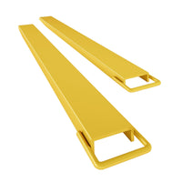 Garvee Pallet Fork Extension, [4.5" Width 96" Length] Heavy Duty Steel Pallet Extensions for Forklift Truck- Yellow