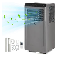 Garvee 2026 New Update 8000 BTU Portable Air Conditioners, 3-In-1 Portable AC Units for Rooms with Dehumidifier, Quiet Room Air Conditioner Cools Up to 350 Sq.Ft., Energy Efficient, Remote, 24Hrs Timer, Auto Swing