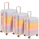 Garvee 3 Piece Luggage Travel Sets With TSA Lock, Telescopic Handle, 360° Silent Dual Wheel, Hardshell Suitcase, 20''24''28'' Purple One Size - Purple