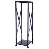 Garvee Firewood Rack Indoor Firewood Storage Log Rack Holder for Fireplace Black Durable Steel 150 lbs Capacity - Black