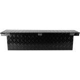 Garvee 60 Inch Heavy Duty Aluminum Stripes Plated Tool Box Waterproof Storage Toolbox with Lock for RV ATV Trailer Truck 60.2 Inches