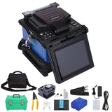 GARVEE FL-118 Core Alignment Fiber Optic Fusion Splicer, 6 Motors, 7s Splicing, 12s Heating, FTTH