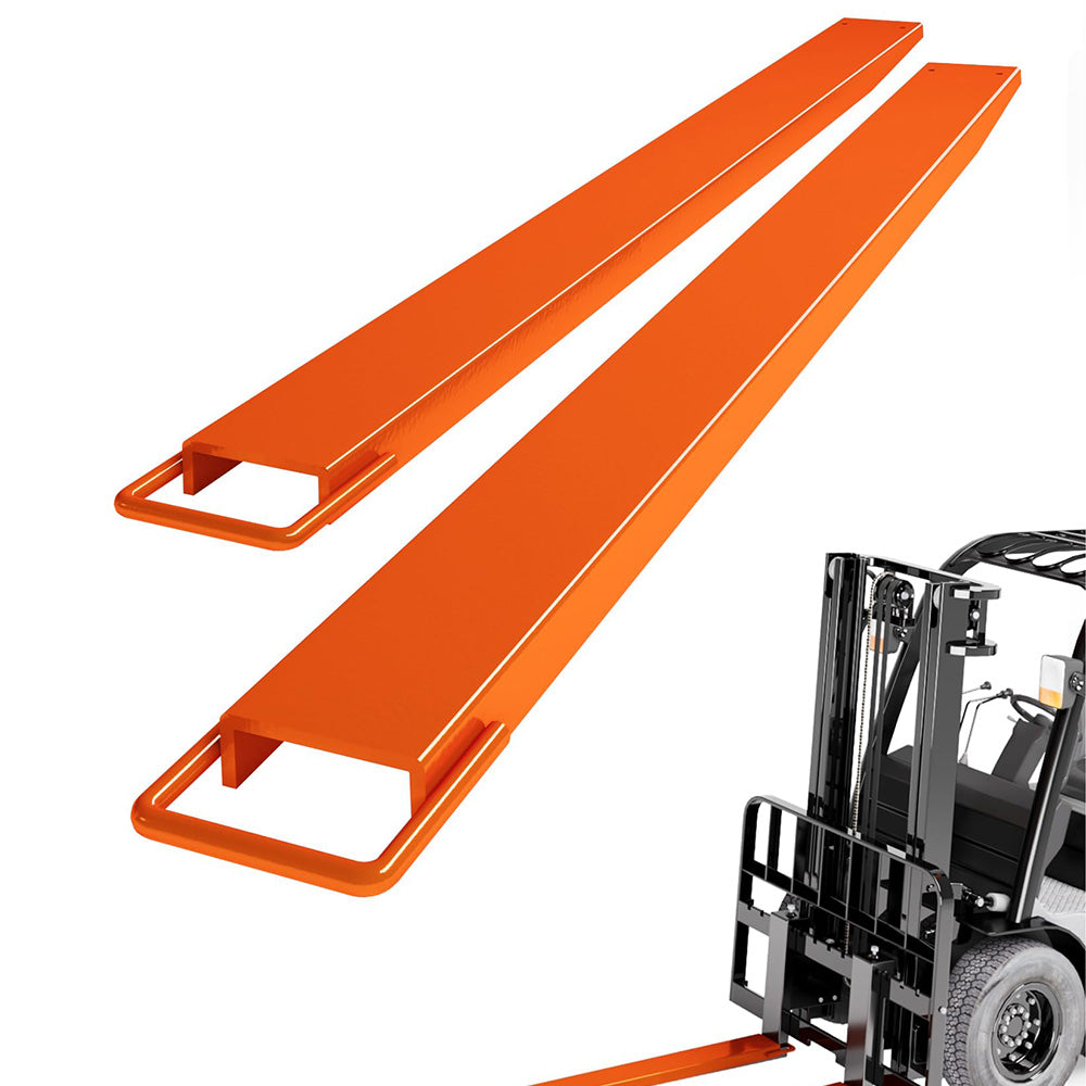 Garvee Pallet Forklift Extensions, 72" Fork Extensions 5" Width, Heavy Duty Fork Extensions for Forklifts, 1 Pair Forklift Extensions for Forklift Truck,Orange