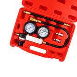 Garvee Cylinder Leak Down Tester Engine Compression Diagnosis Kit Dual Pressure Gauges Universal Fitment for Gasoline Engines
