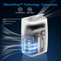 Garvee Portable Air Conditioner 14000 BTU - 3-in-1 AC Unit, Dehumidifier, Fan, 3 Air Speeds, 24-Hour Timer, and Sleep Mode. Cools Up to 750 Sq. Ft