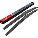 Garvee 26" + 18" Wiper Blades,Premium All-Seasons Durable Stable And Quiet OEM Quality J&U hook Front Windshield Wipers (2 Pack)