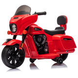 Garvee Ride - B Series: 6V Ride-On Motorcycle for Kids, Electric Dirt Bike with USB, Music, Headlight - Red - Red