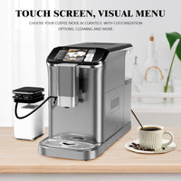 Garvee Fully Automatic Espresso Machine 20 Bar, 1350W Espresso and Cappuccino Machine with Automatic Milk Frother, Gift for Coffee Lover