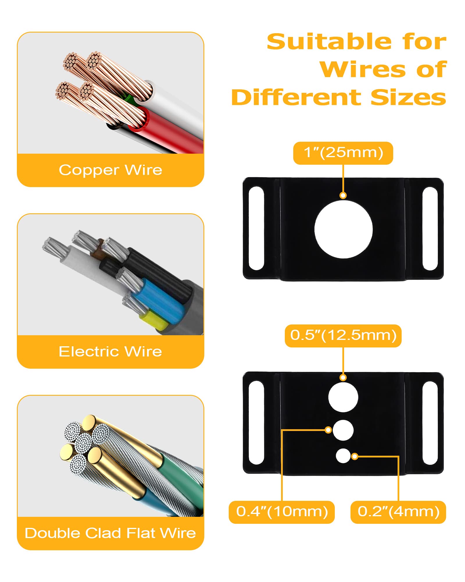 Garvee Electric Wire Stripping Machine for Scrap Cable Copper Recycling, 0.06-0.98 Inch High Precision Wire Stripper Tool, Automatic Wire Stripper for 7/0-15 AWG