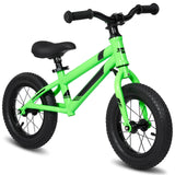 Garvee Lightweight Balance Bike for Toddlers 2-6 Years - No Pedal Design, Adjustable Handlebar & Seat, Aluminum Frame, EVA Tires (Green) - Green