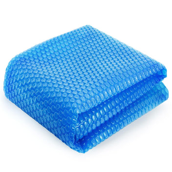 Garvee 12x24 Solar Pool Covers for Inground Pools and above Ground Pool, 300um, 12Mil Rectangle Sun Heater for Swimming Pool, Heat Retaining Blanket for Water 1200 Series (Blue, 12ft x 24ft)