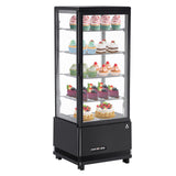 Garvee 3.46 cu.ft./98L Beverage Cooler, LED, Countertop Design - Black - Black
