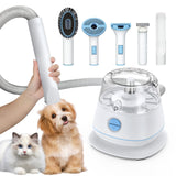 Garvee Dog Grooming Kit with 5 Professional Grooming Tools Pet Grooming Vacuum Kit