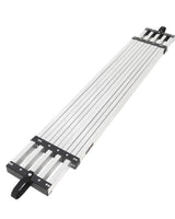 Garvee Aluminum Telescoping Work Plank 6-9FT Adjustable Anti-Slip Surface Scaffold Ladder Accessory - 