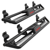 Garvee 6" Running Boards Non-Slip Design Rock Sliders Side Steps For 2015 - 2025 Ford F150 Super Crew Cab, Black Powder Coating
