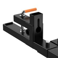 Garvee 60" Pallet Forks, 4000 lbs Capacity Clamp on Pallet Forks for Tractor Skid Steer Loader Bucket, Heavy Duty Quick Attach Forks with Adjustable Stabilizer Bar (24-40")