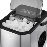 Garvee Ice Maker Machine for Home and Comerical Purposees,26lbs/24H Countertop Ice Maker with Ice Scoop and Basket Portable Self-Cleaning Ice Cube Maker for Home Kitchen Office Bar Party