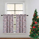 Garvee Tier Curtains for Kitchen, Animals Forest Farmhouse Home Decor Curtains for Cafe Kitchen Bathroom Window Curtains, Animals - Animals