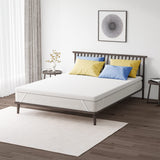 Garvee Mattress Topper Full, Garvee 2 Inch Green Tea Memory Foam Mattress Topper with Zippered Bamboo Cover, Cloud-Like Soft - White - 2F